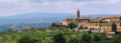San Gusm� con Siena sullo sfondo